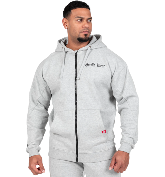 GORILLA WEAR Utah Zipped Hoodie på