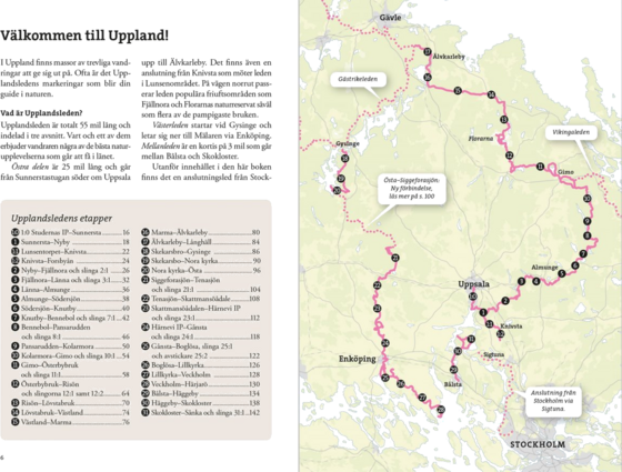 CALAZO Vandra Upplandsleden på