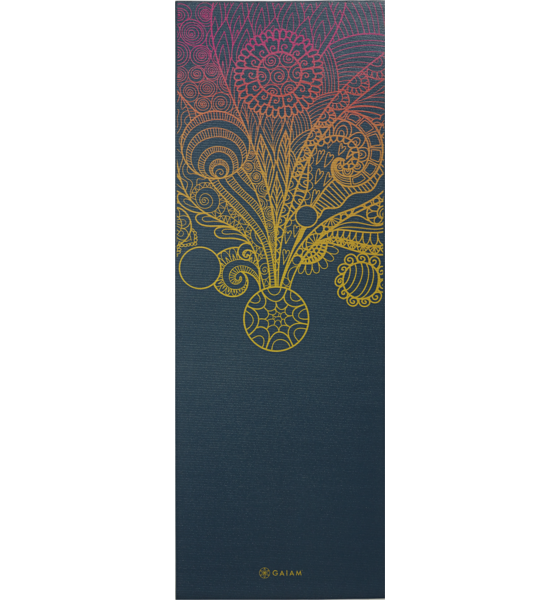 GAIAM Vivid Zest Yoga Mat 4 Mm på
