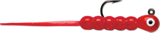 VMC Vmc Wax Tail Jig #6 0,9g Glow Red 2-pack på