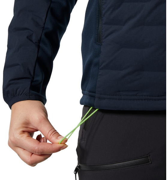 HELLY HANSEN W Hp Hybrid Stretch Hooded Ins på