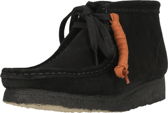CLARKS ORIGINALS Wallabee Boot. Svart Sde på