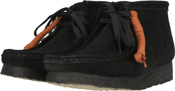 CLARKS ORIGINALS Wallabee Boot. Svart Sde på