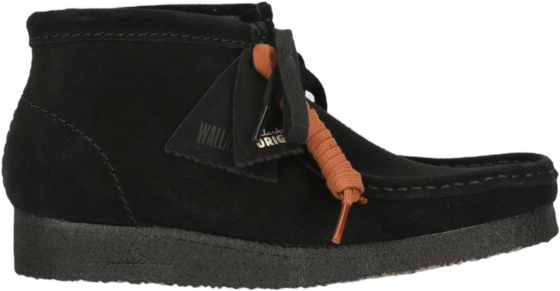 CLARKS ORIGINALS Wallabee Boot. Svart Sde på