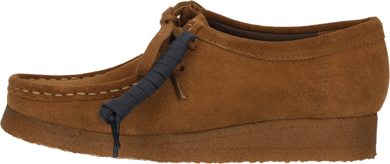 CLARKS ORIGINALS Wallabee Cola Mocka på