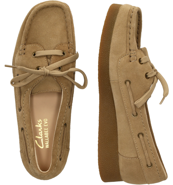 CLARKS Wallabee Evo Sea på