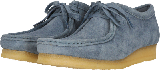 CLARKS ORIGINALS Wallabee French Blue Sde på