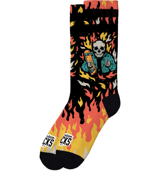 AMERICAN SOCKS Welcome To Hell - Mid High på