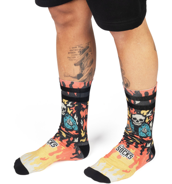 AMERICAN SOCKS Welcome To Hell - Mid High på