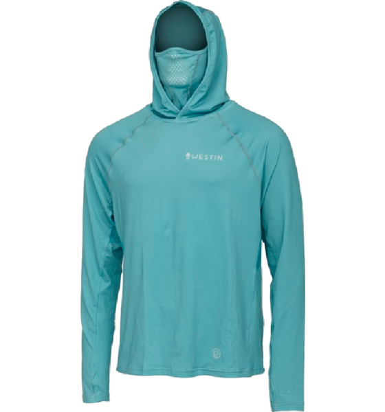 WESTIN Westin Bay Upf Hoodie With Neck Gaiter Sea Breeze på