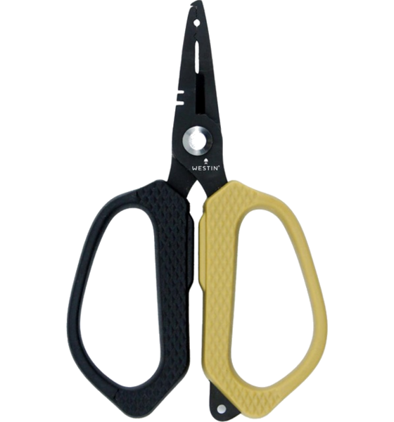 WESTIN Westin Braid Scissors Split Ring Pliers Stainless 5"/12,5cm Black Sand på