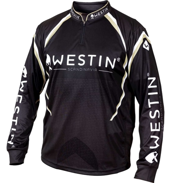 WESTIN Westin Ls Tournament Shirt Black/grey på