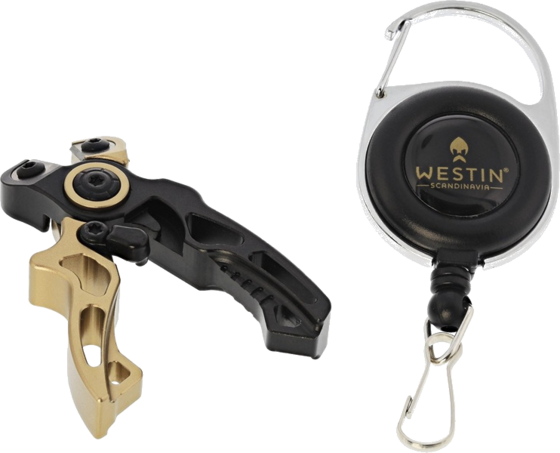 WESTIN Westin Micro Line Cutter + Pin On Reel Black Sand på