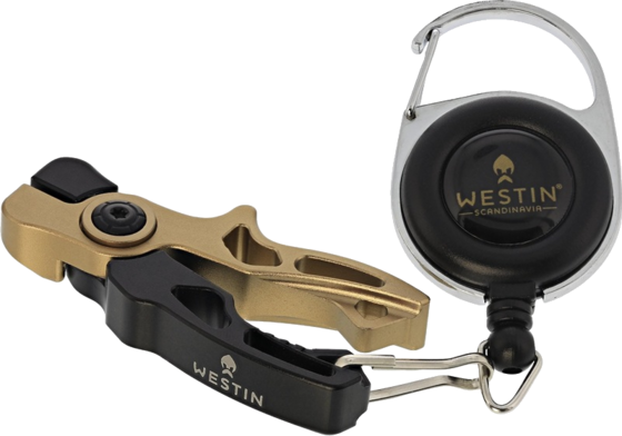 WESTIN Westin Micro Line Cutter + Pin On Reel Black Sand på