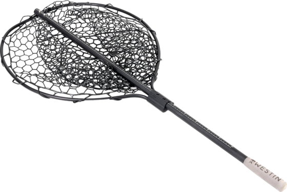 WESTIN Westin W3 Cr Full Rubber Mesh Landing Net Xl 64x54x43cm Handle 120cm på