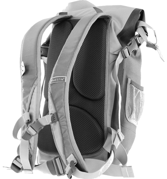 WESTIN Westin W6 Roll-top Backpack Silver/grey 25l på