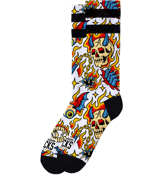 AMERICAN SOCKS Wicked - Mid High på