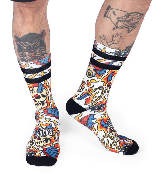 AMERICAN SOCKS Wicked - Mid High på
