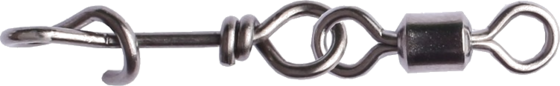 WIGGLER Wiggler Quicksnap With Rolling Swivel Black Nickel Size 2 på