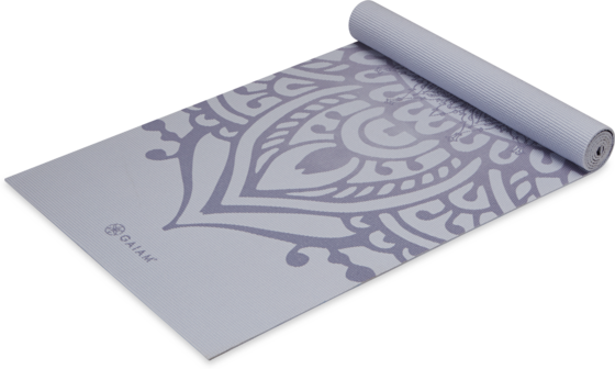 GAIAM Wild Lilac Sundial Yoga Mat 5mm på