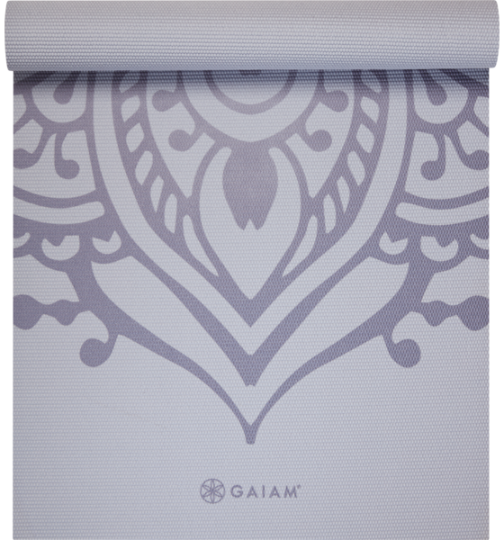 GAIAM Wild Lilac Sundial Yoga Mat 5mm på