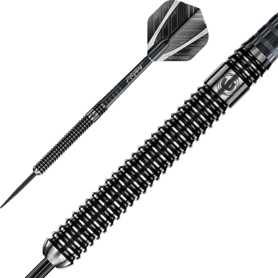 WINMAU Winmau Blackout Steel Tip Darts 24gr på