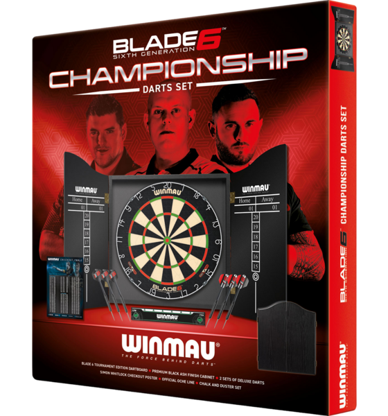 WINMAU Winmau Blade 6 Championship Dart Set på