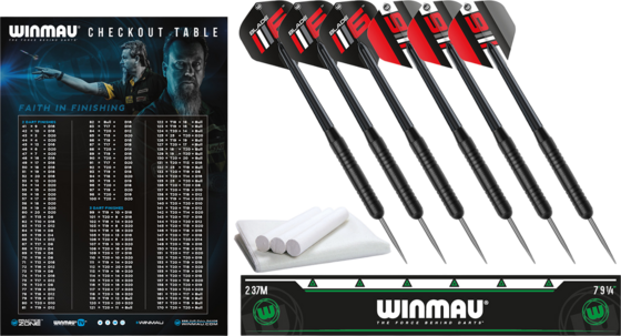 WINMAU Winmau Blade 6 Championship Dart Set på