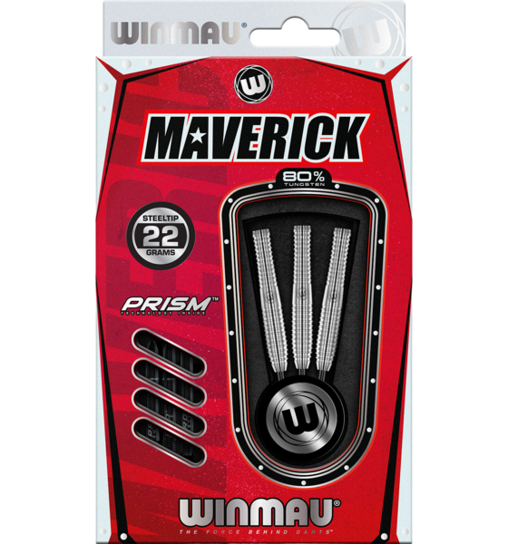 WINMAU Winmau Maverick 80% Tungsten Steel Tip Darts på