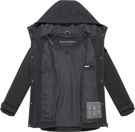 NAVAHOO Women Spring Jacket Lächelstern på
