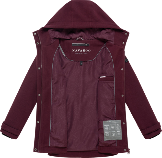NAVAHOO Women Spring Jacket Lächelstern på