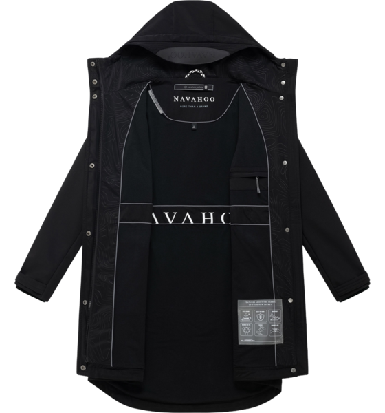 NAVAHOO Women Spring Jacket Morgennebel på