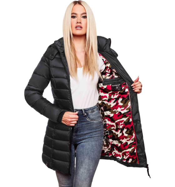 MARIKOO Women Winterjacket Abendsternchen på