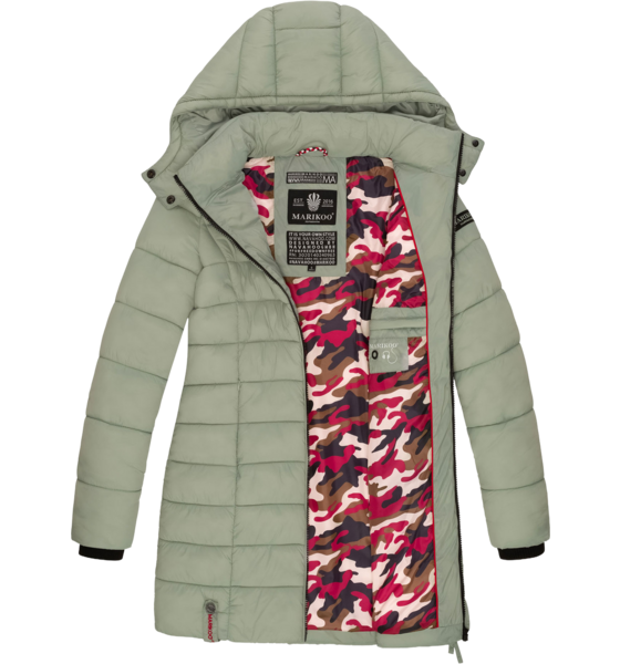 MARIKOO Women Winterjacket Abendsternchen på