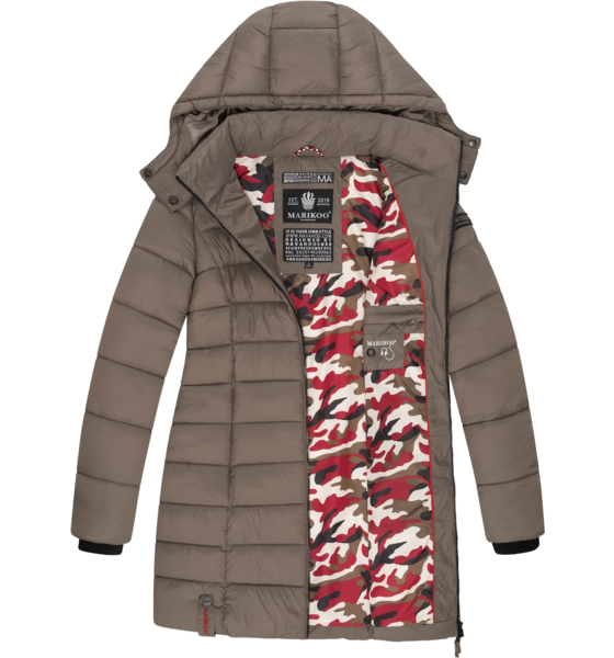 MARIKOO Women Winterjacket Abendsternchen på