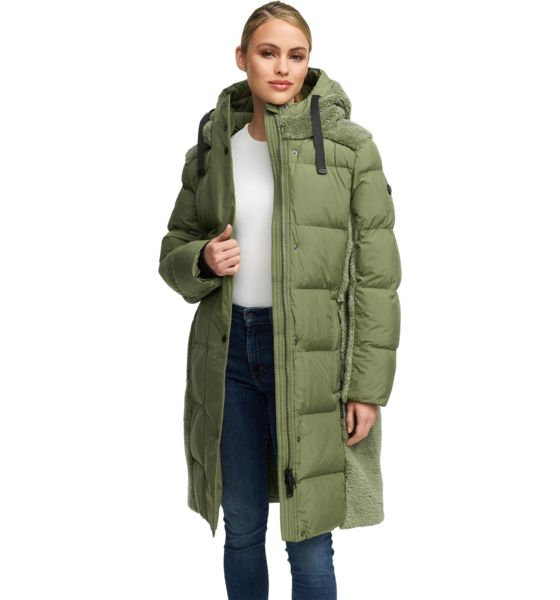 NAVAHOO Women Winterjacket Funkelteddy på