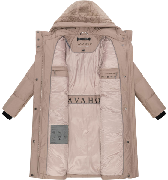 NAVAHOO Women Winterjacket Funkelteddy på