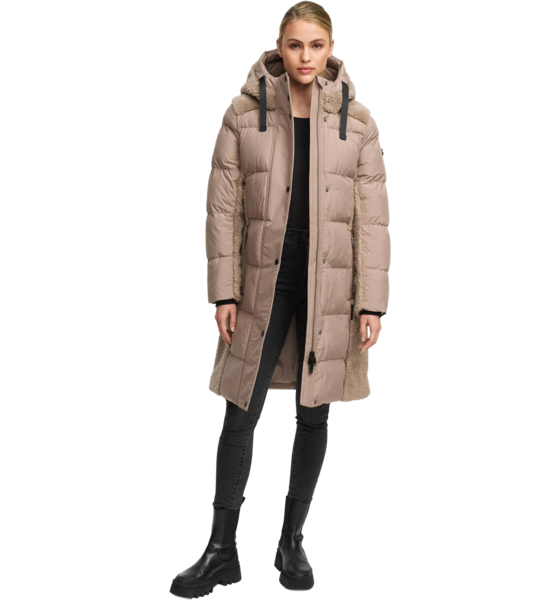 NAVAHOO Women Winterjacket Funkelteddy på