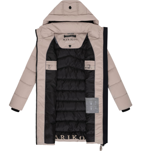 MARIKOO Women Winterjacket Kaltnäschen på