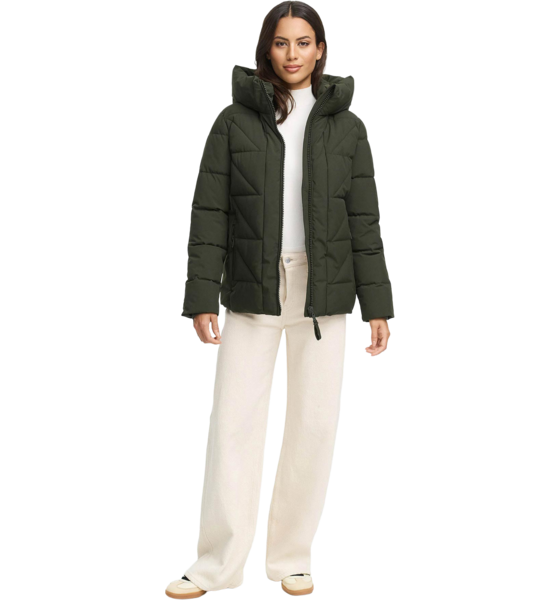 MARIKOO Women Winterjacket Kuschelnasee på