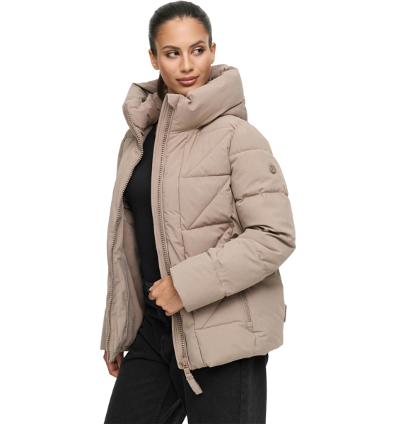 MARIKOO Women Winterjacket Kuschelnasee på