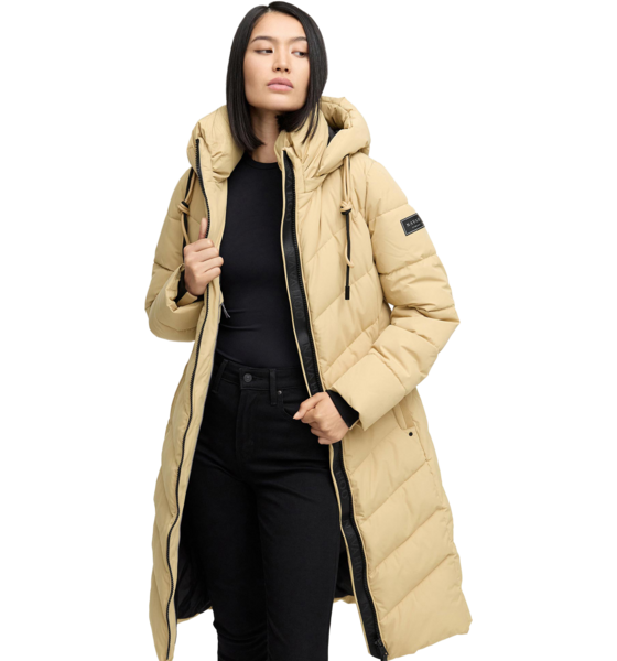 NAVAHOO Women Winterjacket Sahnekatzi på