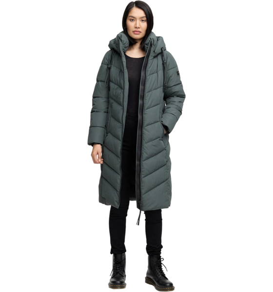 NAVAHOO Women Winterjacket Sahnekatzi på
