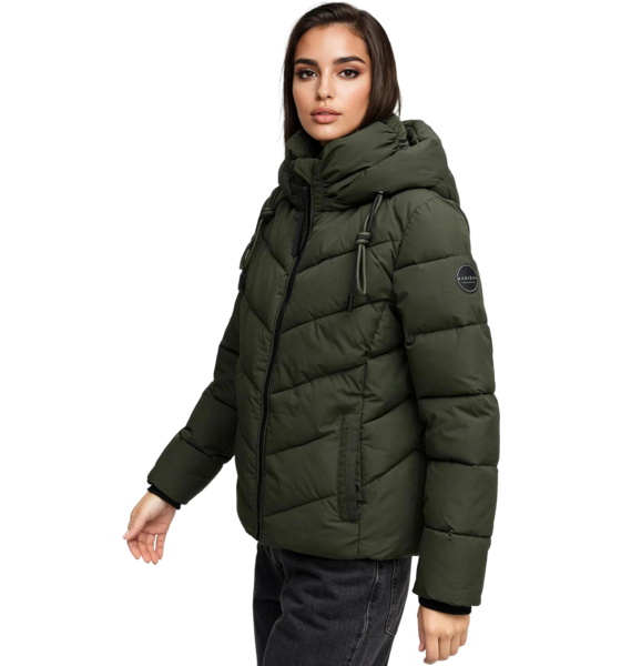 MARIKOO Women Winterjacket Sahnemausii på