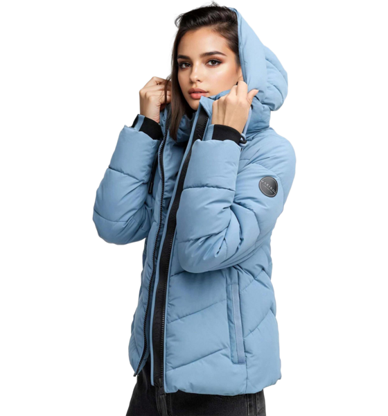 MARIKOO Women Winterjacket Sahnemausii på