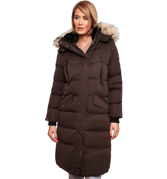 MARIKOO Women Winterjacket Schneesternchen på