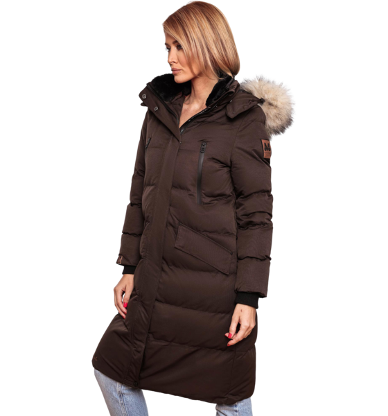 MARIKOO Women Winterjacket Schneesternchen på