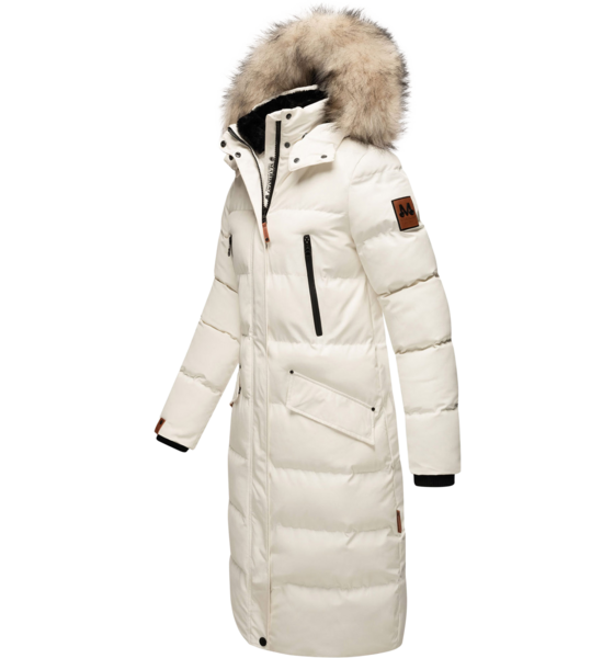 MARIKOO Women Winterjacket Schneesternchen på