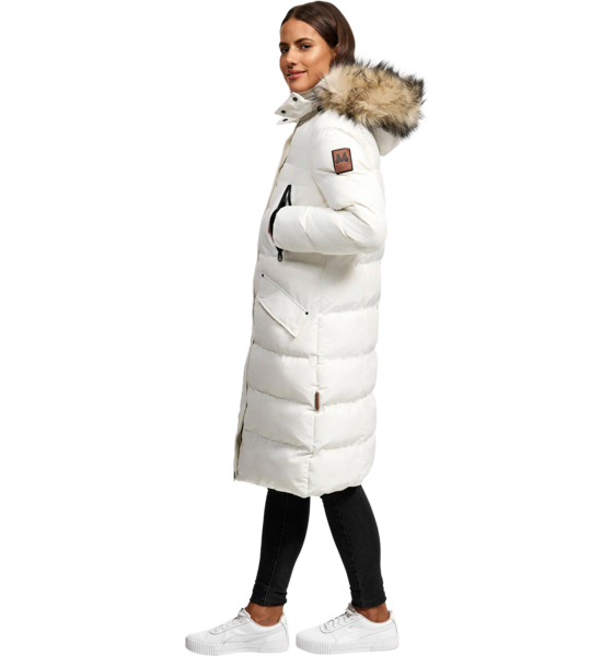 MARIKOO Women Winterjacket Schneesternchen på