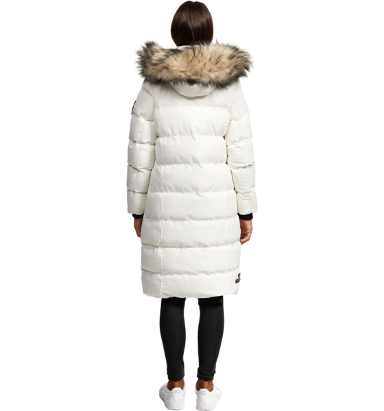 MARIKOO Women Winterjacket Schneesternchen på